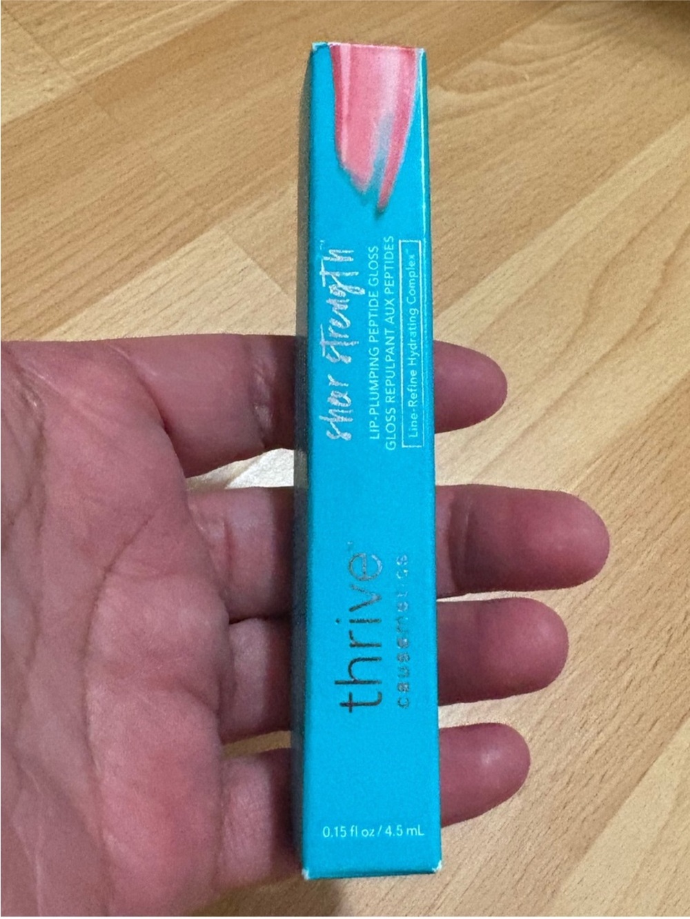 Thrive Cosmetics Sheer Lipgloss in Bamby Brand New Never Used.